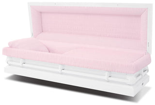 Batesville Apollo White Full Couch Casket