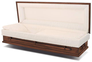 Titan Lynx Medium Brown Full Couch Casket