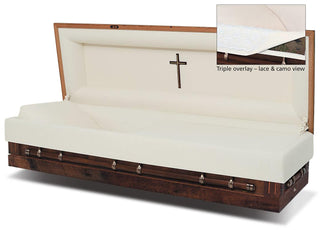 Batesville Barnett Oak Full Couch Casket