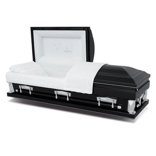 Batesville Hercules Black 28" Half Couch Casket