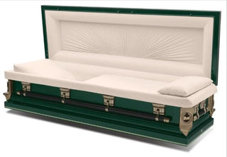 Batesville Huntington Green Full Couch Casket