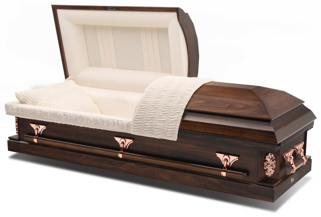 Batesville Dryden Brown Half Couch Casket – Solace Caskets