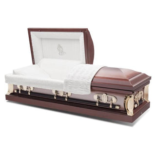 Batesville Aquarius Ruby Rose Half Couch Casket