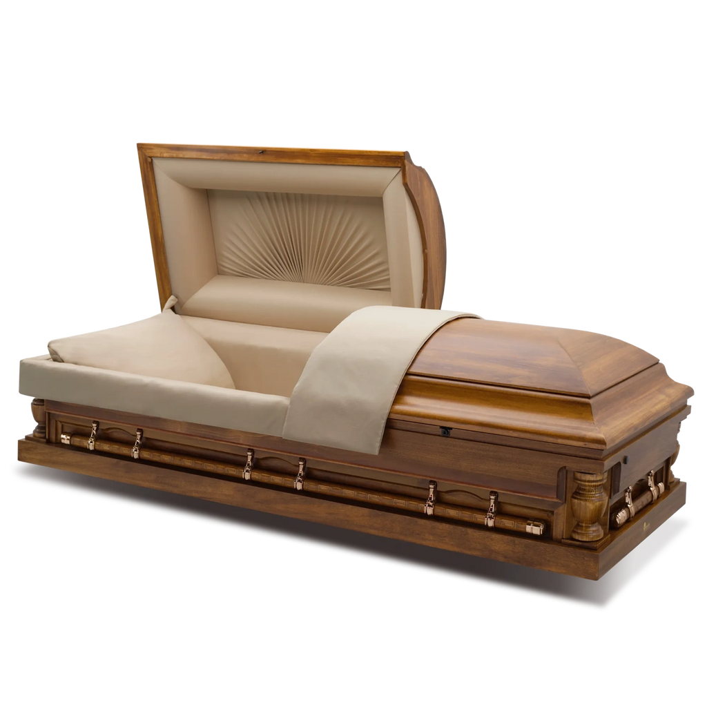Batesville Bailey 28" Hardwood Half Couch Casket – Solace Caskets