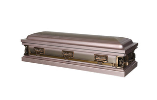 Solace Titan Last Supper Hyacinth Full Couch Casket