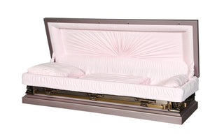 Solace Titan Last Supper Hyacinth Full Couch casket