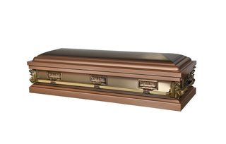 Solace titan angel corner full couch casket