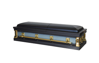 Solace Titan In God's Care 18-Gauge half couch casket