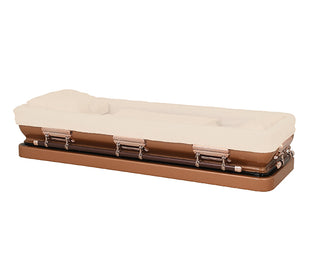 Solace Titan Sierra priest full couch removable lid casket