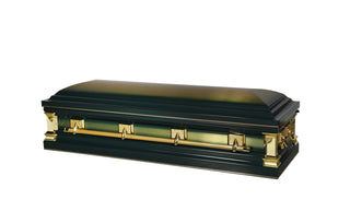 Solace Titan Serenity Emerald Gold Full Couch
