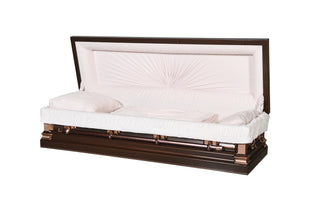 Topaz Full Couch Steel Casket