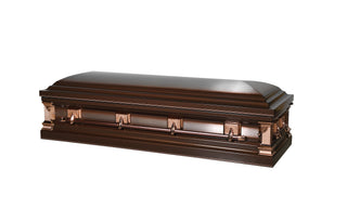 Topaz Full Couch Steel Casket
