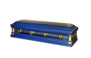 Solace Titan Serenity Sapphire Half Couch Casket