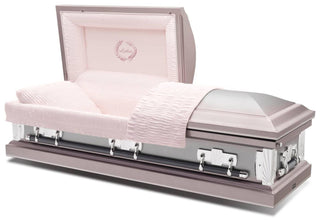 Solace Titan Argo Orchid Half Couch casket