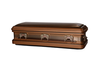 tigereye full couch casket