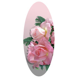 Bouquet Of Roses pink decal for casket or coffin