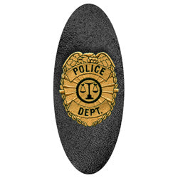 SH-BK Police Department decal for caskets or coffins