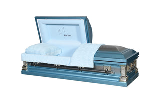 Ataúd de acero de medio sofá para volver a casa