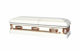 primrose half couch casket closed
