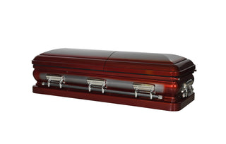 Presidential Classic Ruby Half Couch Casket