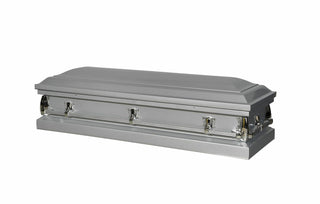 Nova Silver Full Couch Casket