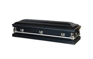 Solace Titan Spectrum Dark Blue Half Couch Casket