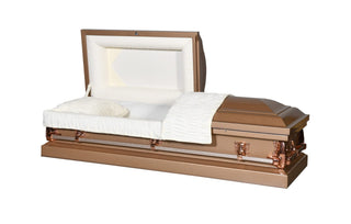 Solace Titan Spectrum Coppertone Half Couch casket
