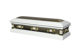 Solace Titan gethsemane half couch casket
