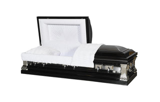 Onyx Half Couch Steel Casket