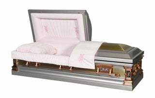 Solace Titan Tapestry Rose Half Couch casket