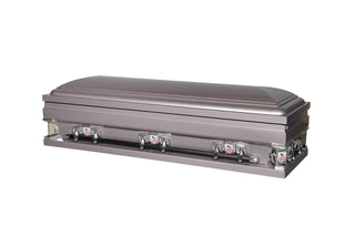 Solace XL Orchid 27" Full Couch Casket
