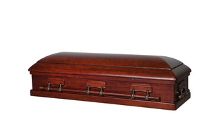 Newton Cherry Full Couch Casket