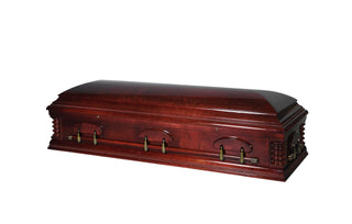 Embassy Solid Cherry Full Couch Casket